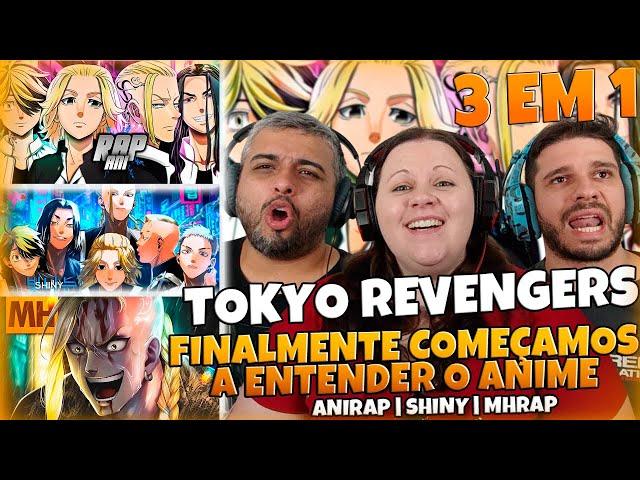 Fundadores da Toman 1 & 2 ANIRAP SHINY URT | Delinquente Descolado MHRAP | TOKYO REVENGERS [ REACT ]