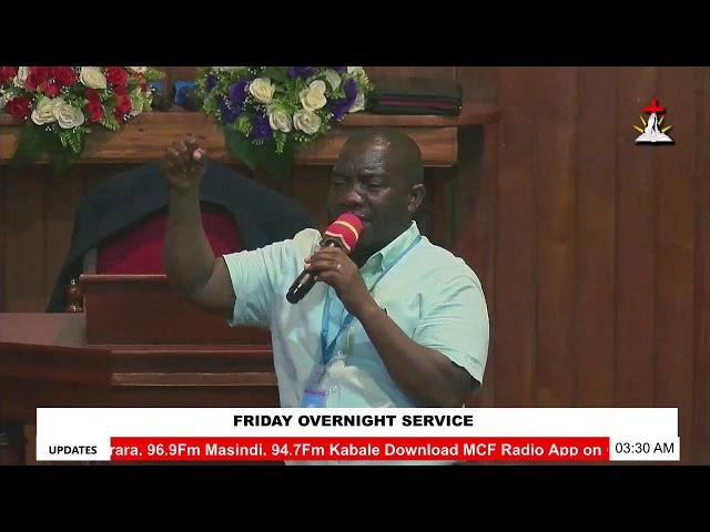 MCF: Friday Overnight Service With Pastor Tom Mugerwa 30/08/2024