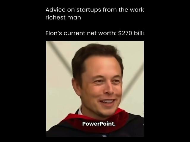 #elonmusk  advice for startups #entrepreneur #startup