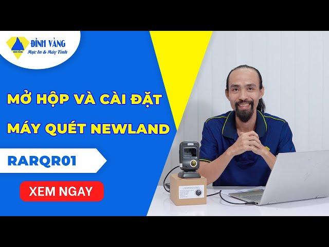 Máy Quét Mã Vạch Newland RARQR01 | Giải Pháp Hoàn Hảo Cho Đọc Dữ Liệu CCCD!