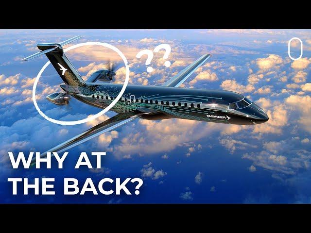 Why Embraer’s New Turboprop Has Its Engines At The Back