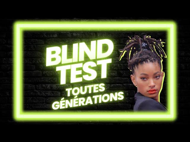 BLIND TEST TOUTES GENERATIONS - 60 Extraits de chansons internationales (1960 - 2020)