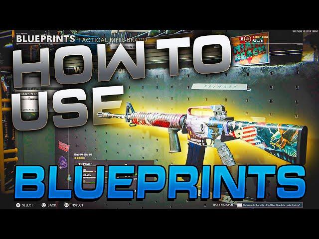 How To Use Blueprints In Cold War (Call Of Duty Black Ops Cold War)