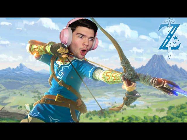 Playing BOTW For The FIRST TIME!! | The legend of Zelda: Breath of the wild (Gameplay & Reaction)