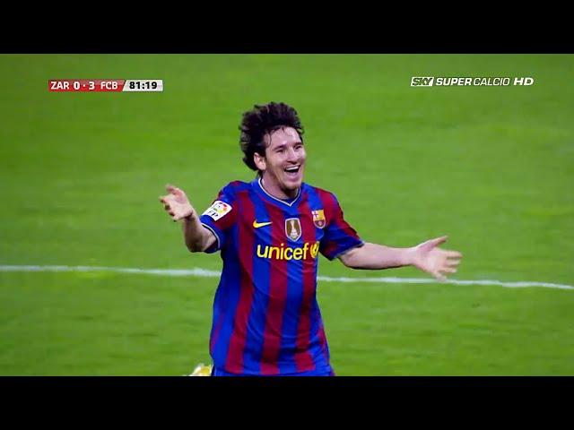 INSANE Messi Masterclass vs Real Zaragoza (Away) 2009-10 English Commentary HD 1080i