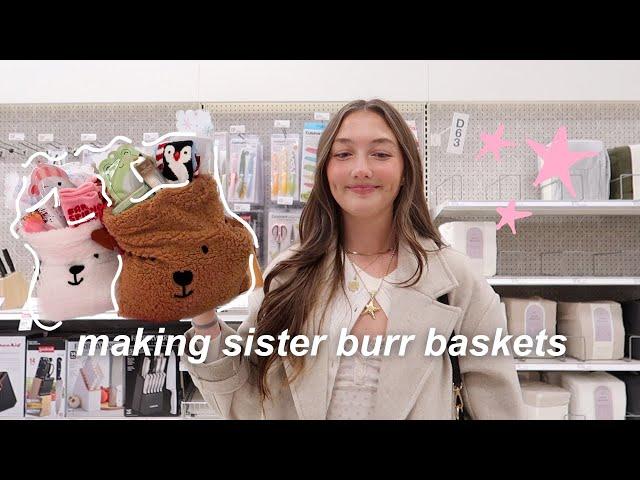 make burr baskets with me | vlogmas day 3