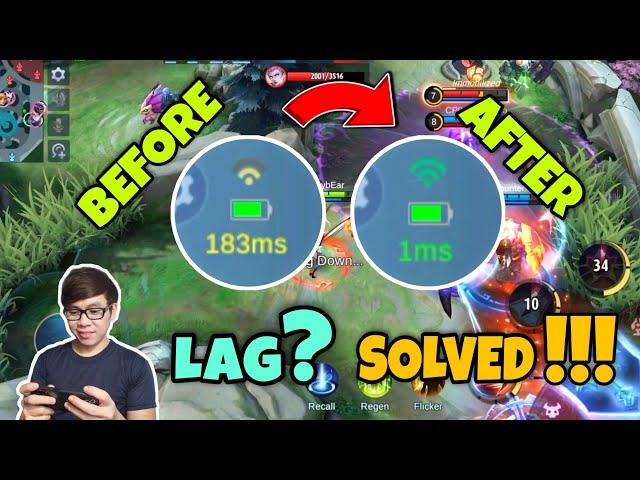 HOW TO AVOID LAG IN MOBILE LEGENDS | ANTI LAG LOW PING