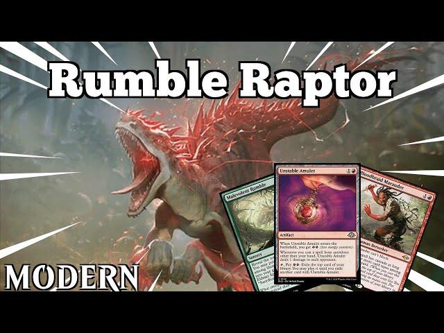 Chat Actually Had a GOOD Suggestion?! |  Rumble Raptor | Modern | MTGO