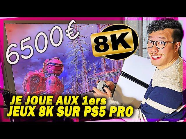 J’installe la PS5 Pro sur une télé 8K et je teste les 1ers jeux 8K aussi ! (7 300€ de matos)