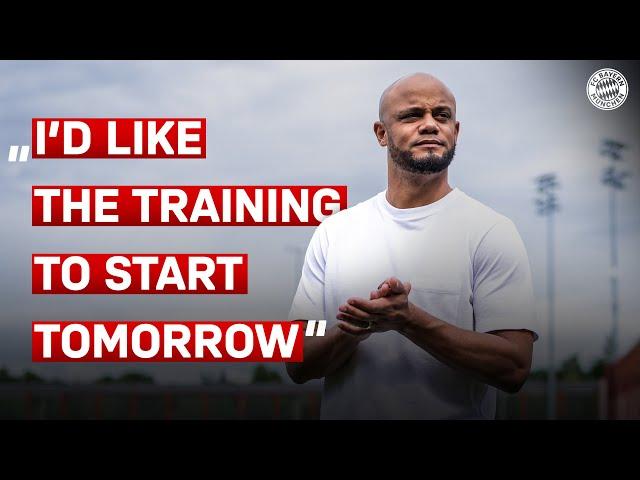 Vincent Kompany on his philosophy, career & Pep Guardiola | Portrait of our coach