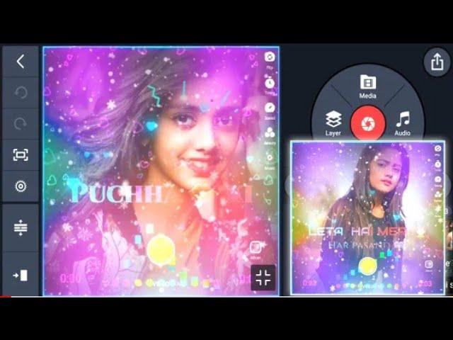 How to make love lyrics video Editing | kinemaster | editing video | Safiullah Editing ||