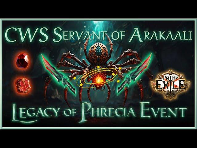 Farm Mageblood AFK - Cast When Stun Servant of Arakaali - PoE Legacy of Phrecia Build Guide