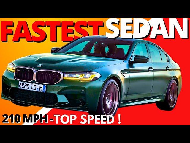 2025 - Top 10 Speed Demons: Luxury Sedans That Outrun Supercars!