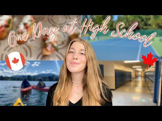 ONE DAY AT SCHOOL IN CANADA // Schüleraustausch Kanada 2021