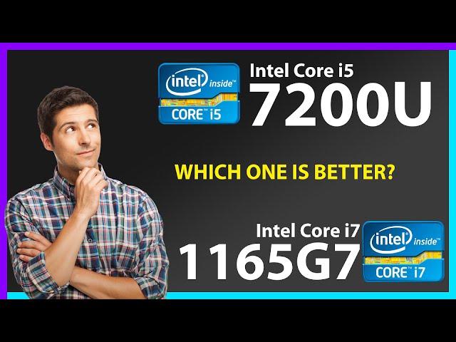 INTEL Core i5 7200U vs INTEL Core i7 1165G7 Technical Comparison