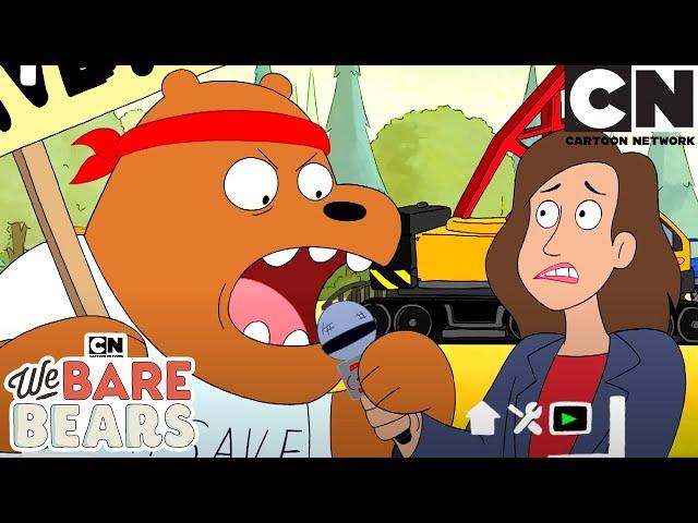 Save The Cave! | We Bare Bears Mega Compilation | Cartoon Network | Cartoons for Kids