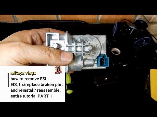 HOW TO remove and fix ESL/EIS/ ELV MODULE  w212 w204 mercedes motor replace  Part 1