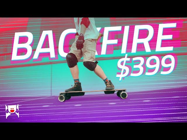 Affordable budget electric skateboard new 2020 Backfire G2 Black