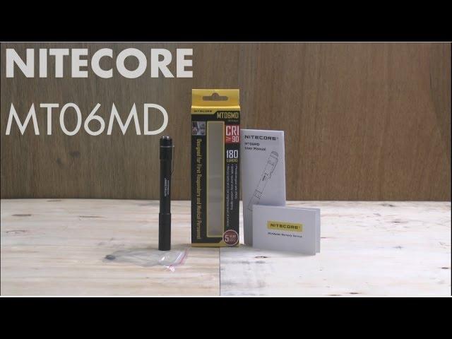 Nitecore MT06MD Medical Flashlight Unboxing & Overview