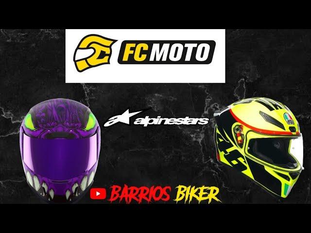 ES SEGURO COMPRAR EN FCMOTO??? UNBOXING CASCO AGV, ICON  FC MOTOS Y BOTAS ALPINESTAR