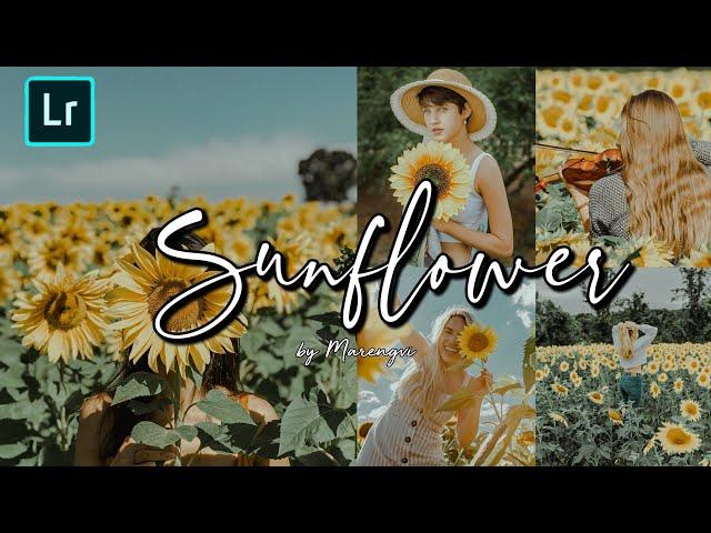 SUNFLOWER | Lightroom Mobile Presets Tutorial 2020 | FREE DNG | Mareng Vic