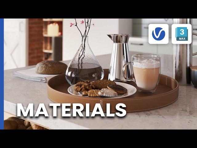 Working with materials in V-Ray for 3ds Max