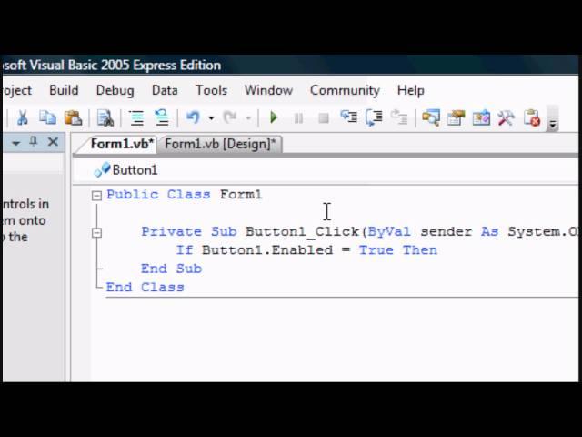 Progress Bars, Timers & Buttons In Visual Basic 2005