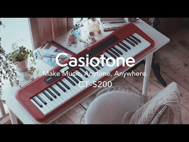 CASIO | Carry Your Sound - Casiotone CT-S200