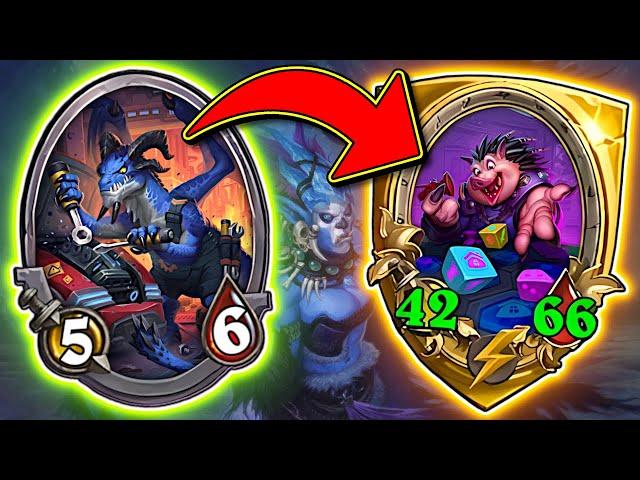 This Stacks with Brann AND Drakkari?! | Hearthstone Battlegrounds