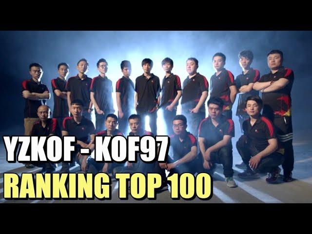 [KOF97] 킹오브97 웨짠 랭킹 및 1선 네임드 간략 소개 / YZKOF RANKING TOP 100
