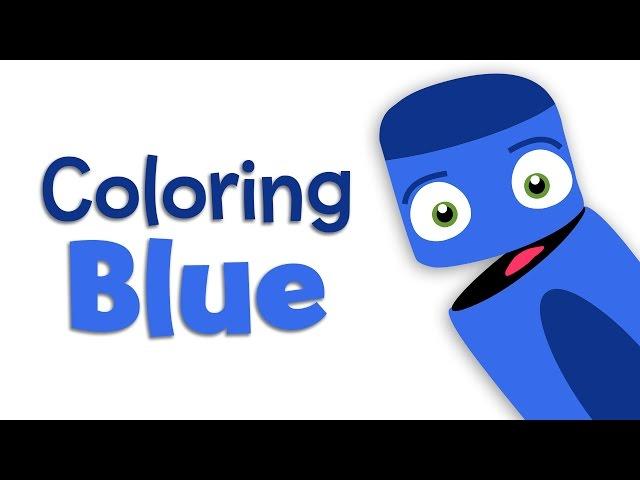 Jeans, Blueberries and Toys | Blue | Learn the Colors | Color Crew | BabyFirst TV