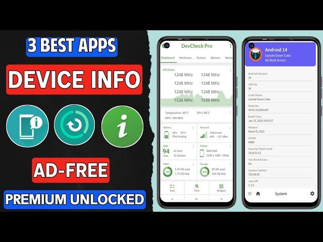 3 Best Device Information app Android | Top Device Info App For Android