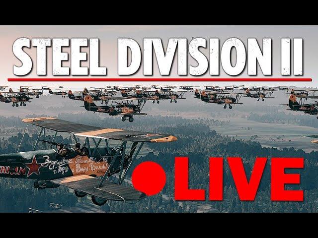 Steel Division Sunday! | BEST WW2 RTS Live Gameplay 05/05/24