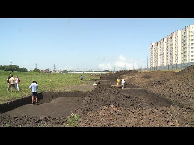 Археологи проводят раскопки на Грушёвском городище Ставрополя