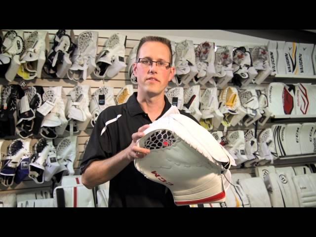 How to Shape a Hockey Goalie Trapper | Source For Sports