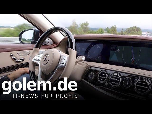 Autonomes Fahren mit der Mercedes S-Klasse getestet