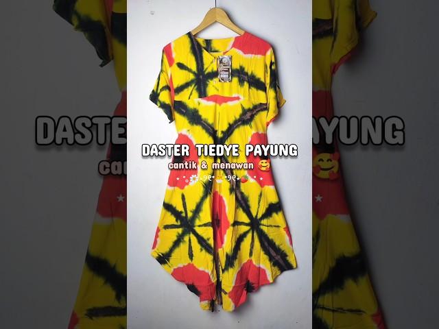 DASTER TIEDYE PAYUNG PEKALONGAN #daster #dasterpekalongan #dastertiedye #dasterpayung #shopeehaul