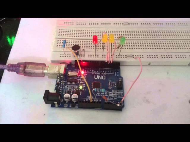 Sound level detector using arduino and microphone (with code)