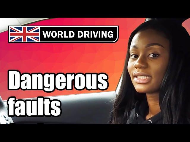 Examples Of DANGEROUS Faults on the Driving Test