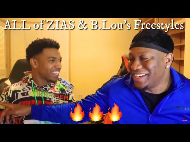 ALL of ZIAS & B.Lou's Freestyles Compilation (2 HOURS)