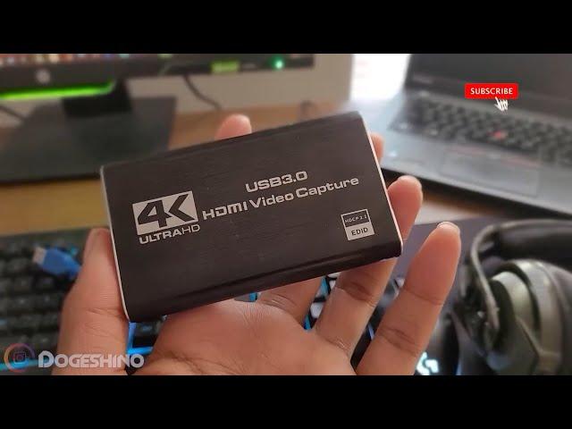 How To Setup A Capture Card| Cheap 4k Capture Card