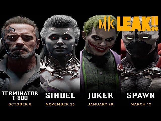 MORTAL KOMBAT 11 - Roster Leaked Characters?