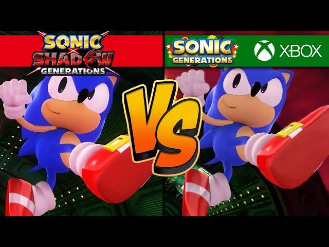 Sonic x Shadow Generations Graphics Comparison (New vs Original)