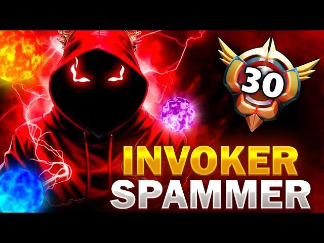 BEST Invoker in Dota 2?! LVL 30 Grandmaster Invoker Spammer