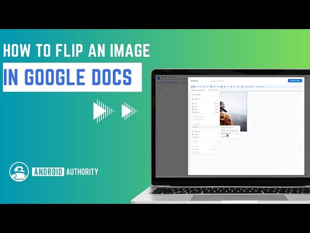 How to flip an image in Google Docs