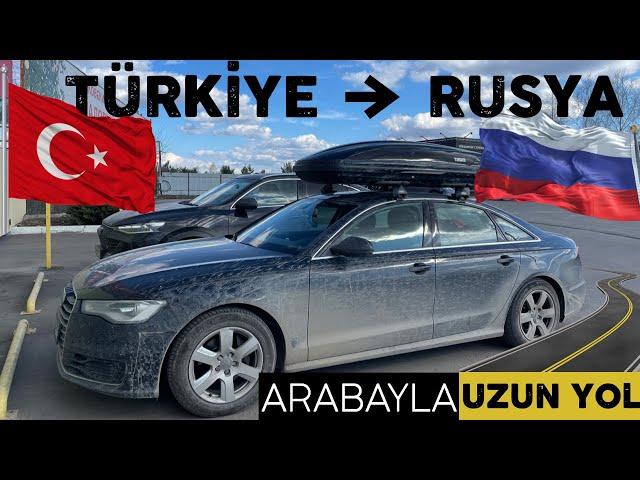 MOSKOVA'YA GİTME ZAMANI GELDİ | TÜRKİYE'DEN RUSYA'YA GÜRCİSTAN ÜZERİ 4.000 KM YOL GİTTİK | 4K