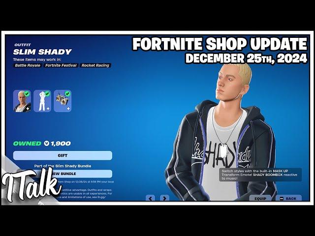 CHRISTMAS SHOP! Fortnite Item Shop [December 25th, 2024] (Fortnite Chapter 6)