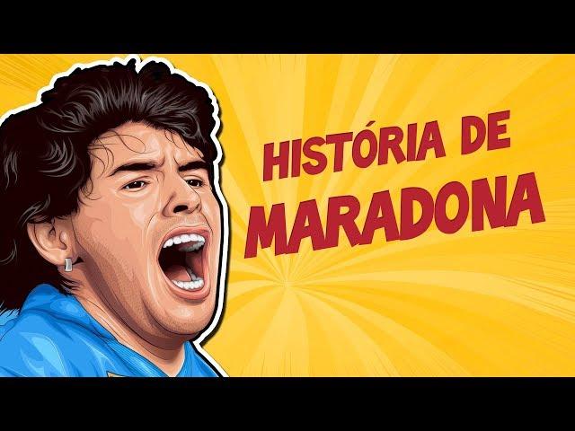 História de DIEGO MARADONA - Da miséria até a glória