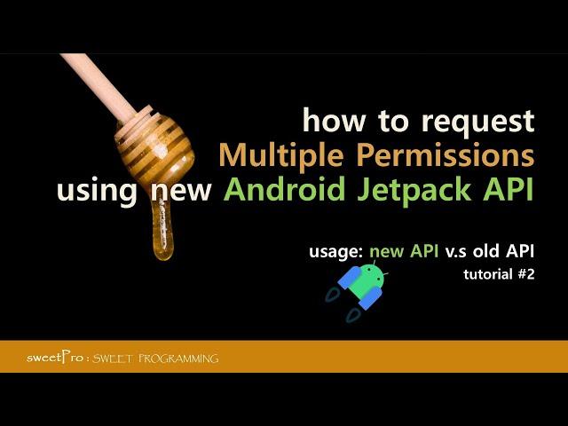 how to request runtime permissions with Android Jetpack