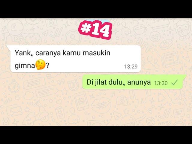 BOCAH DILARANG NONTON!! PRANK CHAT LUCU PART #14